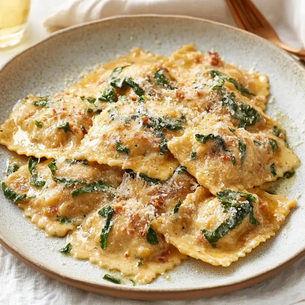 Creamy Tuscan Ravioli