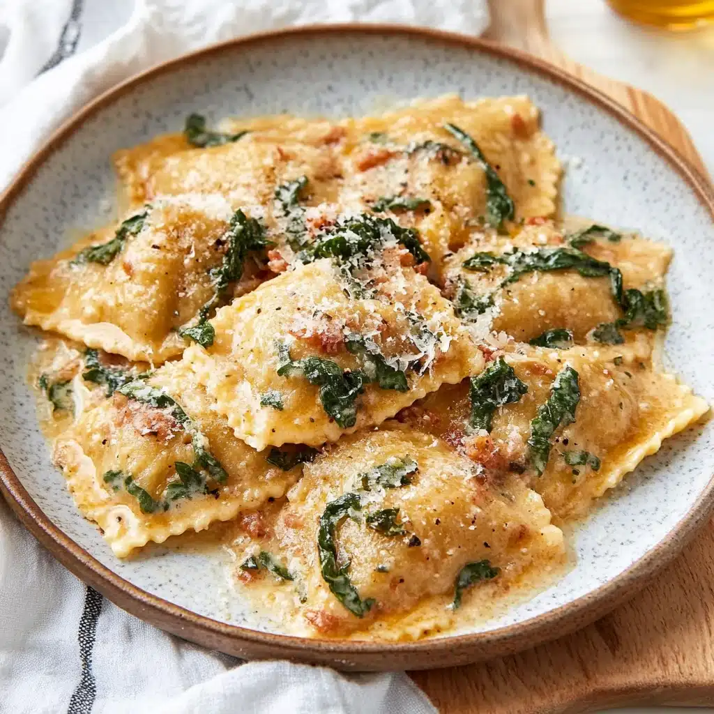 Creamy Tuscan Ravioli