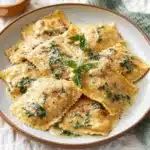 Creamy Tuscan Ravioli