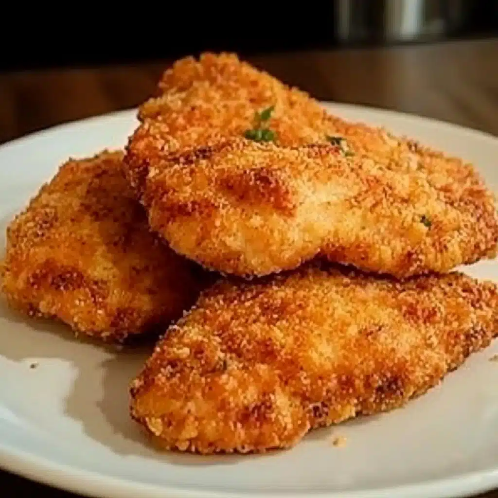 Crispy Homemade Baked Chicken Tenders