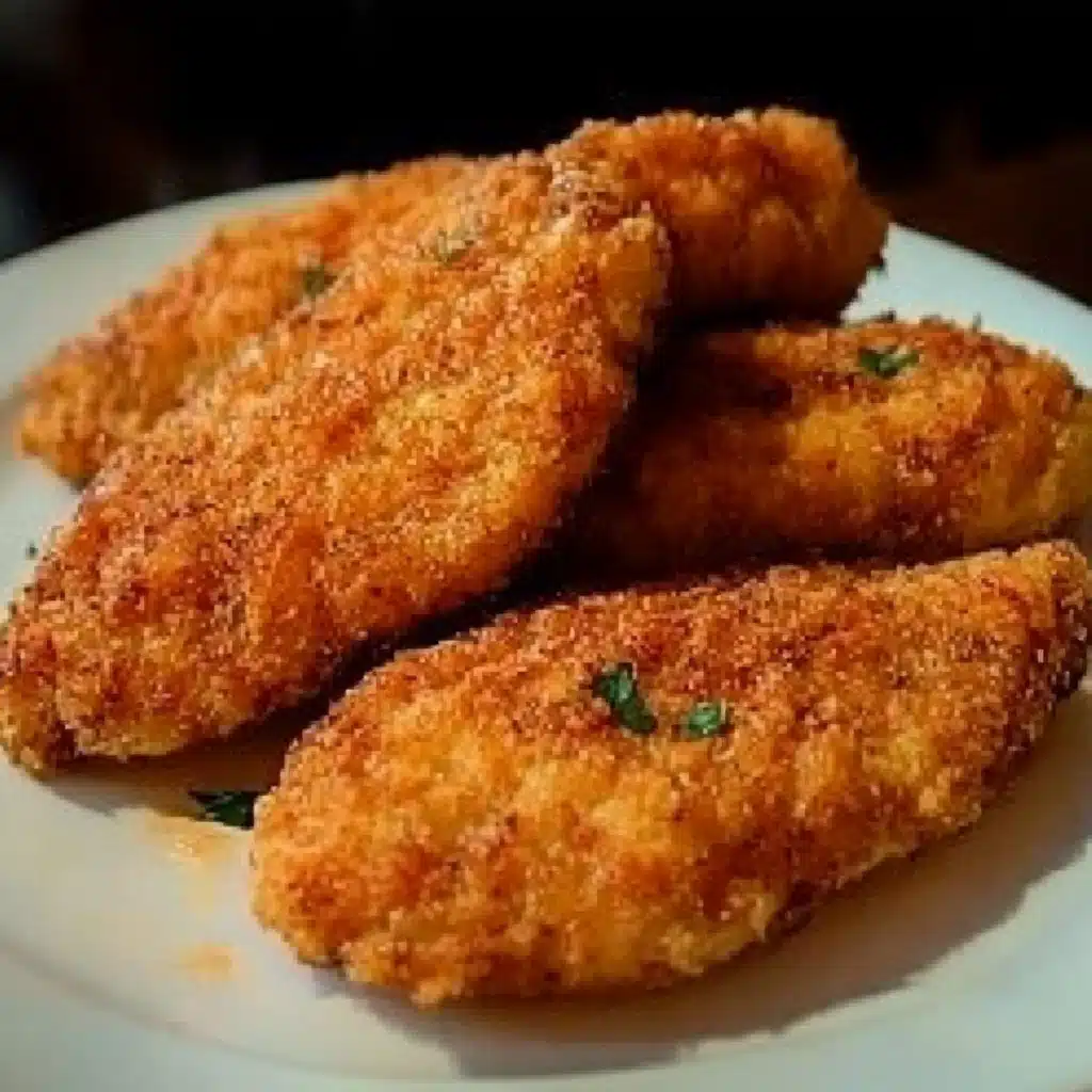 Crispy Homemade Baked Chicken Tenders