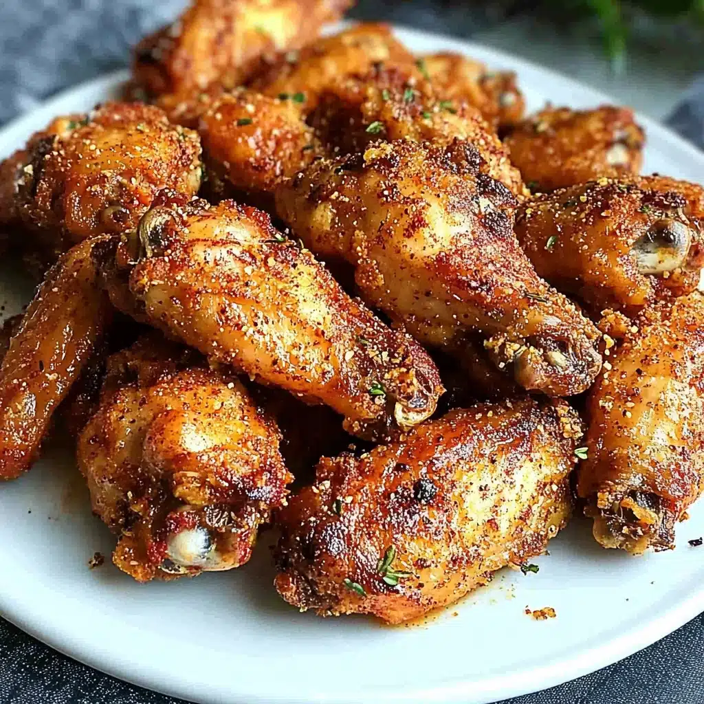 Crispy Oven Baked Chicken Wings