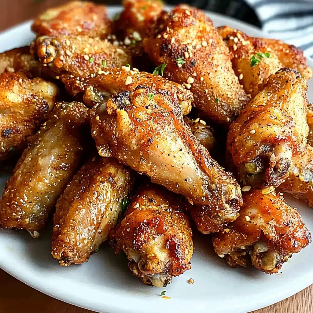 Crispy Oven Baked Chicken Wings