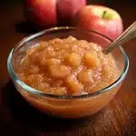 This irresistible crockpot cinnamon applesauce recipe is cozy, healthy, and easy to make. Perfect as a snack, side, or dessert.