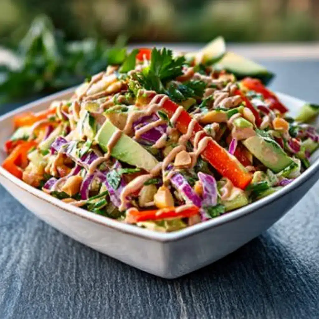 Crunchy Thai Peanut Salad