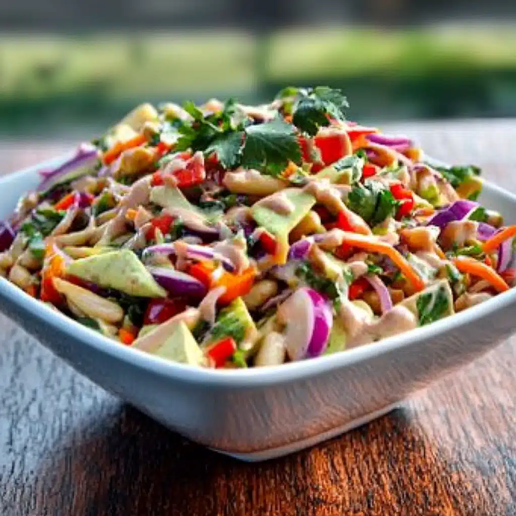 Crunchy Thai Peanut Salad