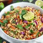 Crunchy Thai Peanut & Quinoa Salad