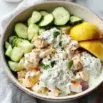 Dump-and-Bake Chicken Tzatziki Casserole