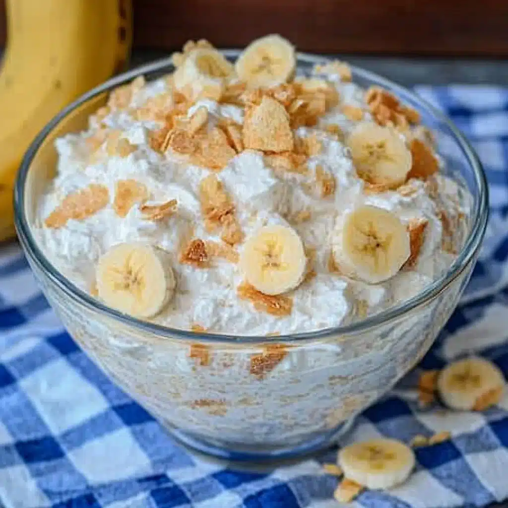 Banana Pudding Fluff Salad