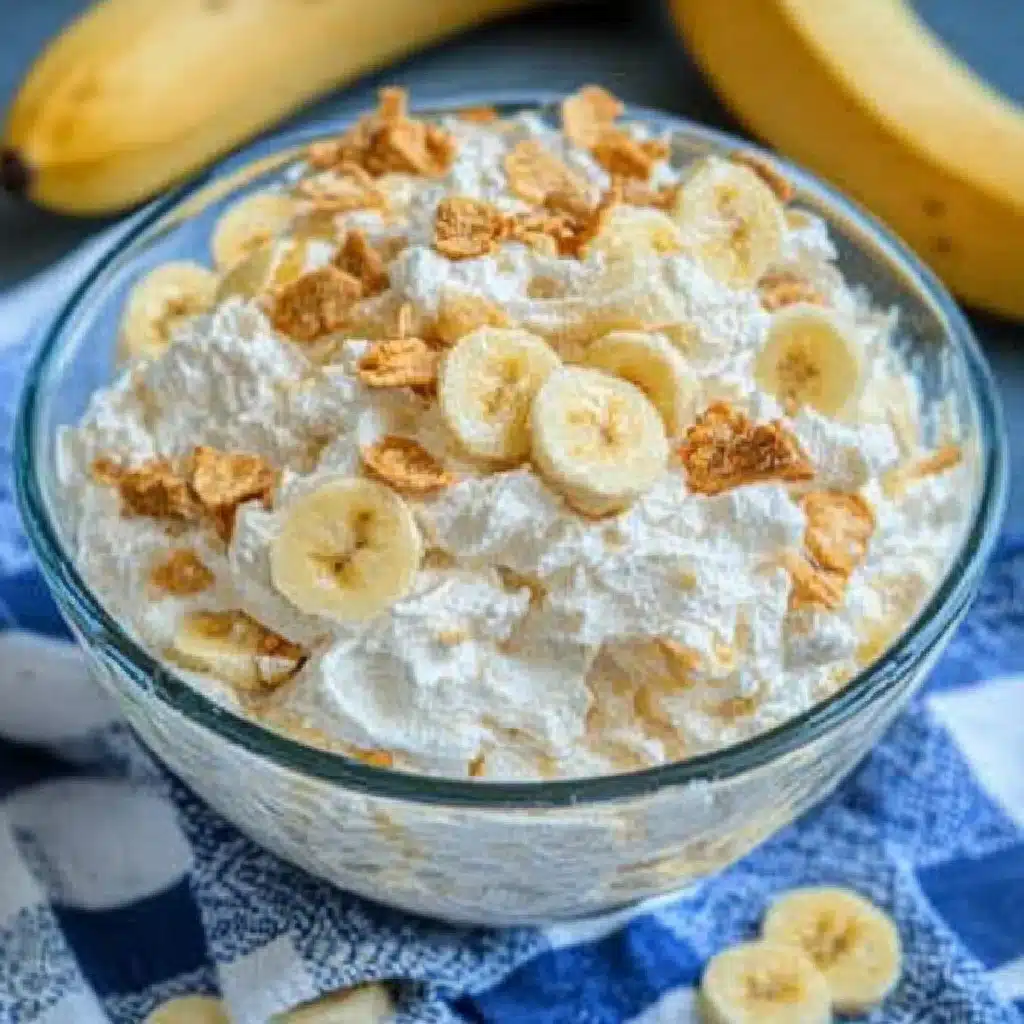 Banana Pudding Fluff Salad