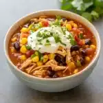 Easy Chicken Taco Soup