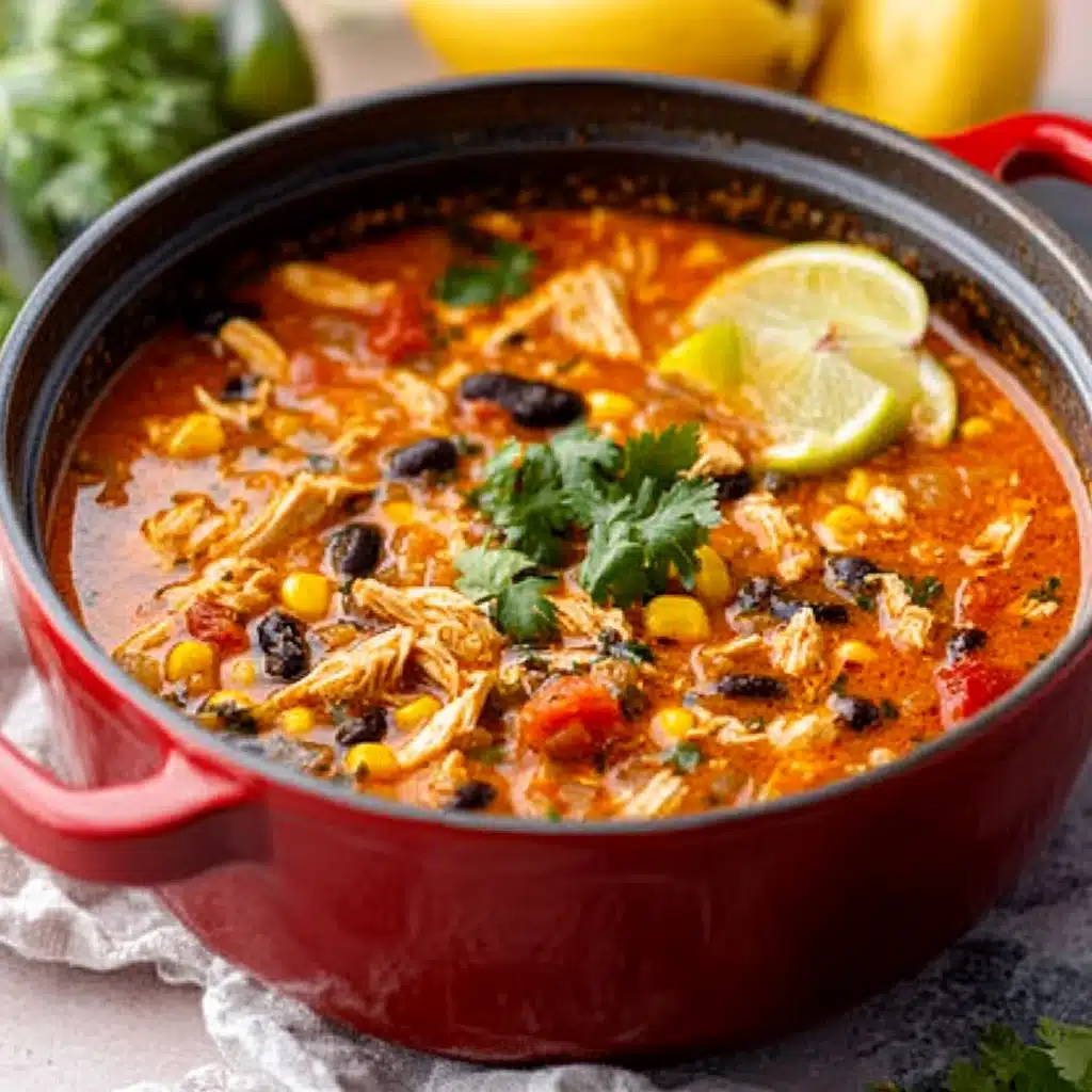 Easy Chicken Taco Soup