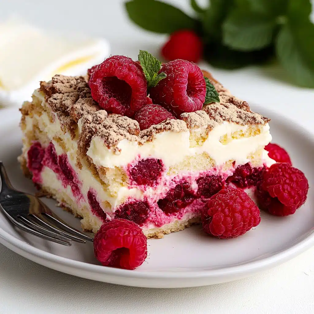 Fresh Raspberry Tiramisu
