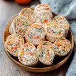 Fresh Vegetable Tortilla Roll Ups