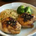 Garlic-Brown Sugar Chicken Thighs