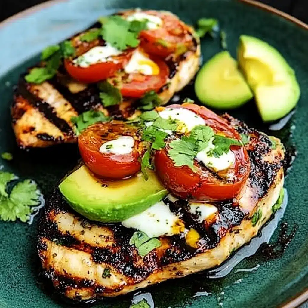 Grilled California Avocado Chicken