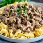 Ground Beef Stroganoff