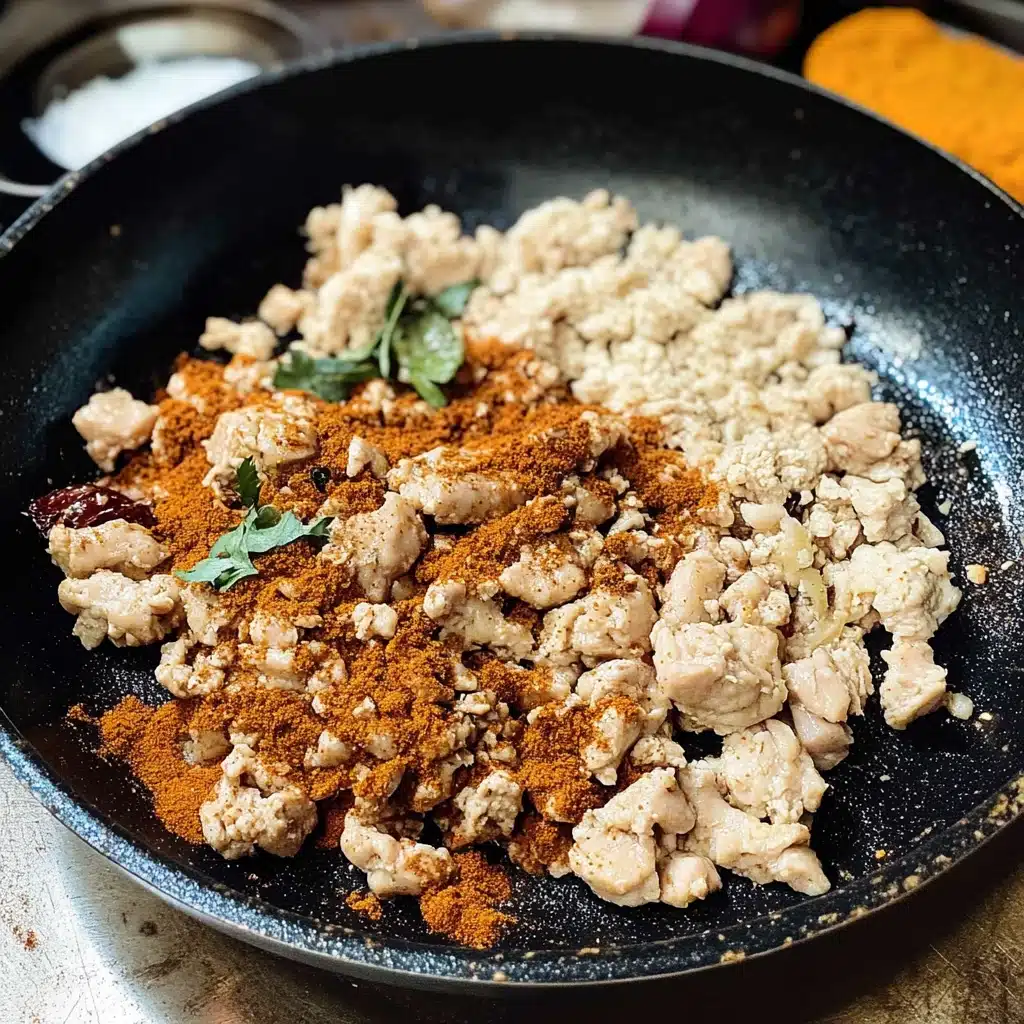 One Pan Ground Chicken Casserole