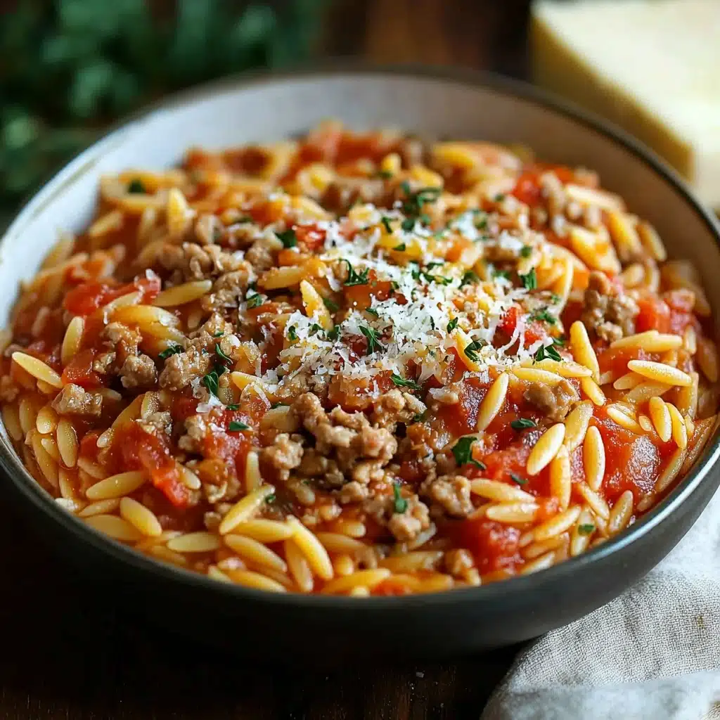 Ground Turkey Orzo Recipe