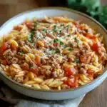 Ground Turkey Orzo Recipe