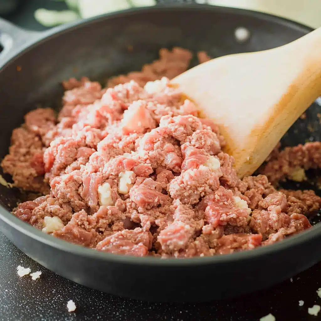 Ground Beef Zucchini Casserole