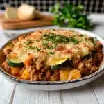 Ground Beef Zucchini Casserole