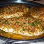 Healthy Honey Mustard Crusted Tilapia
