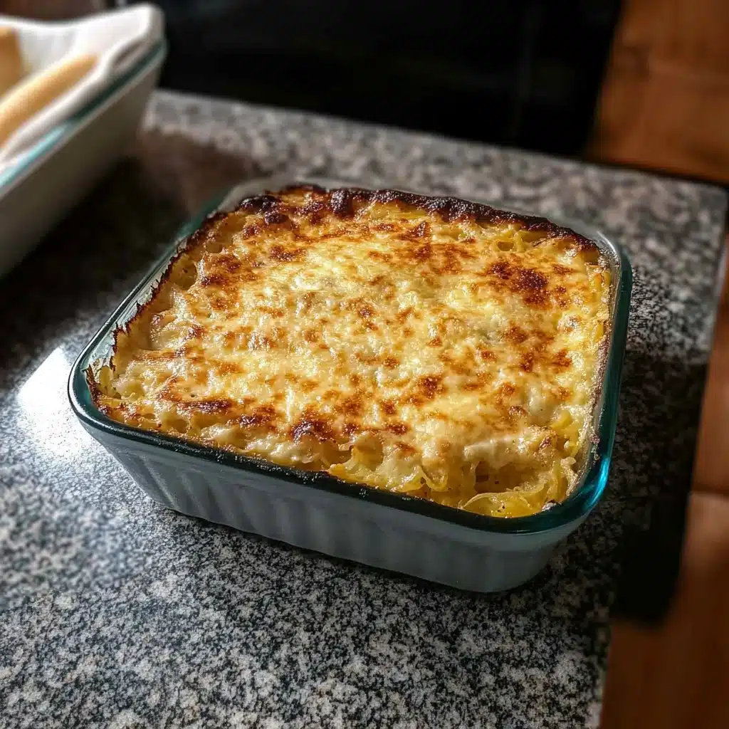 Healthy Spaghetti Squash Au Gratin