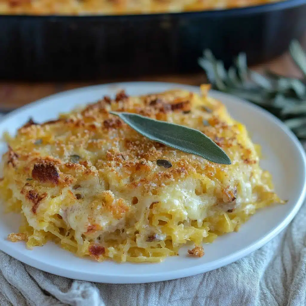 Healthy Spaghetti Squash Au Gratin