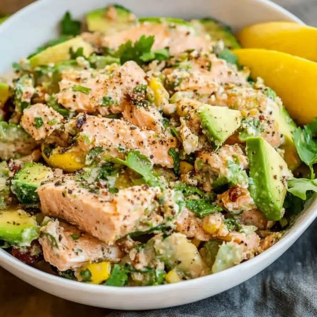 Healthy Salmon Salad Recipe