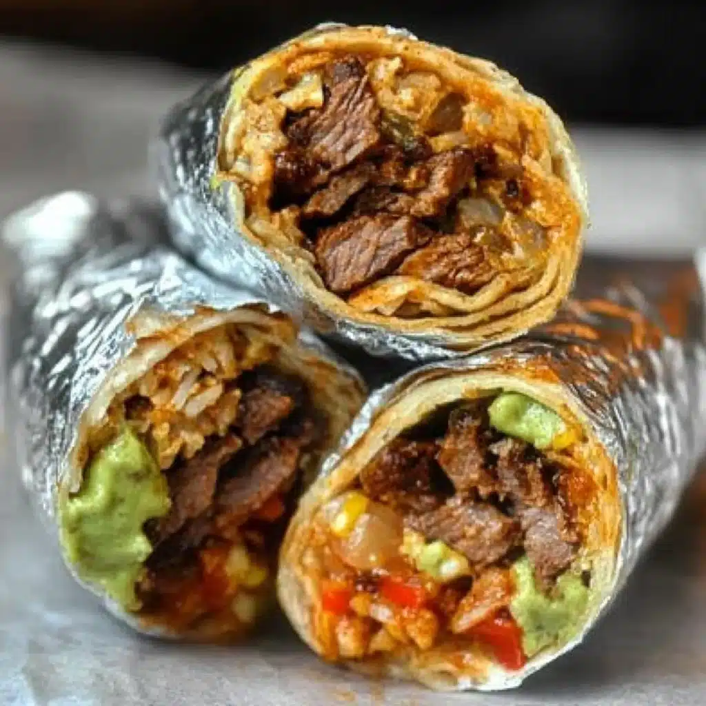 Homemade Steak Burritos