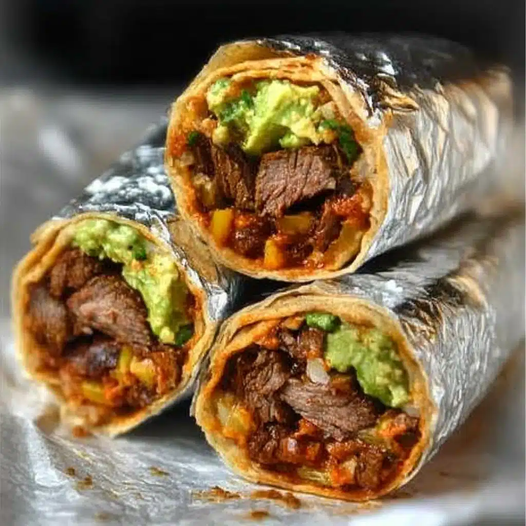 Homemade Steak Burritos