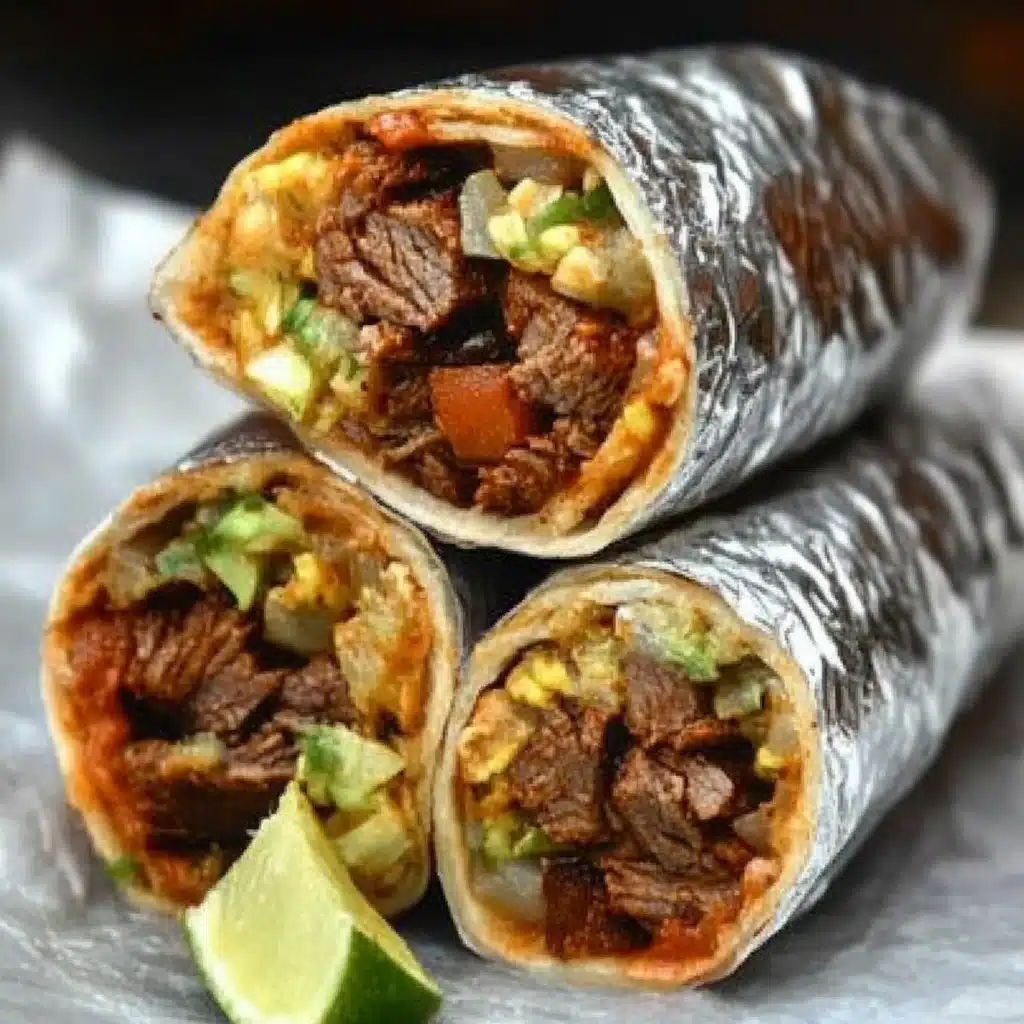 Homemade Steak Burritos