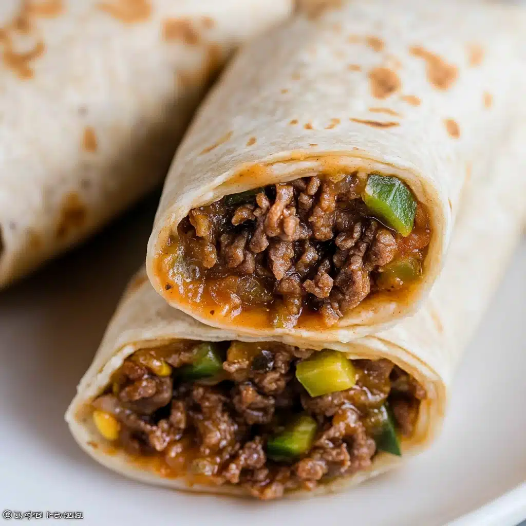 Korean Beef Burritos