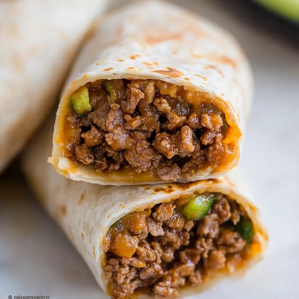 Korean Beef Burritos