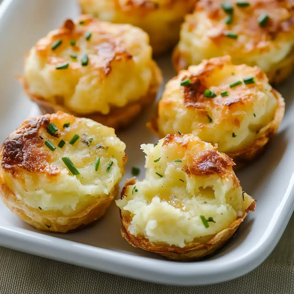 Cheesy Mashed Potato Puffs