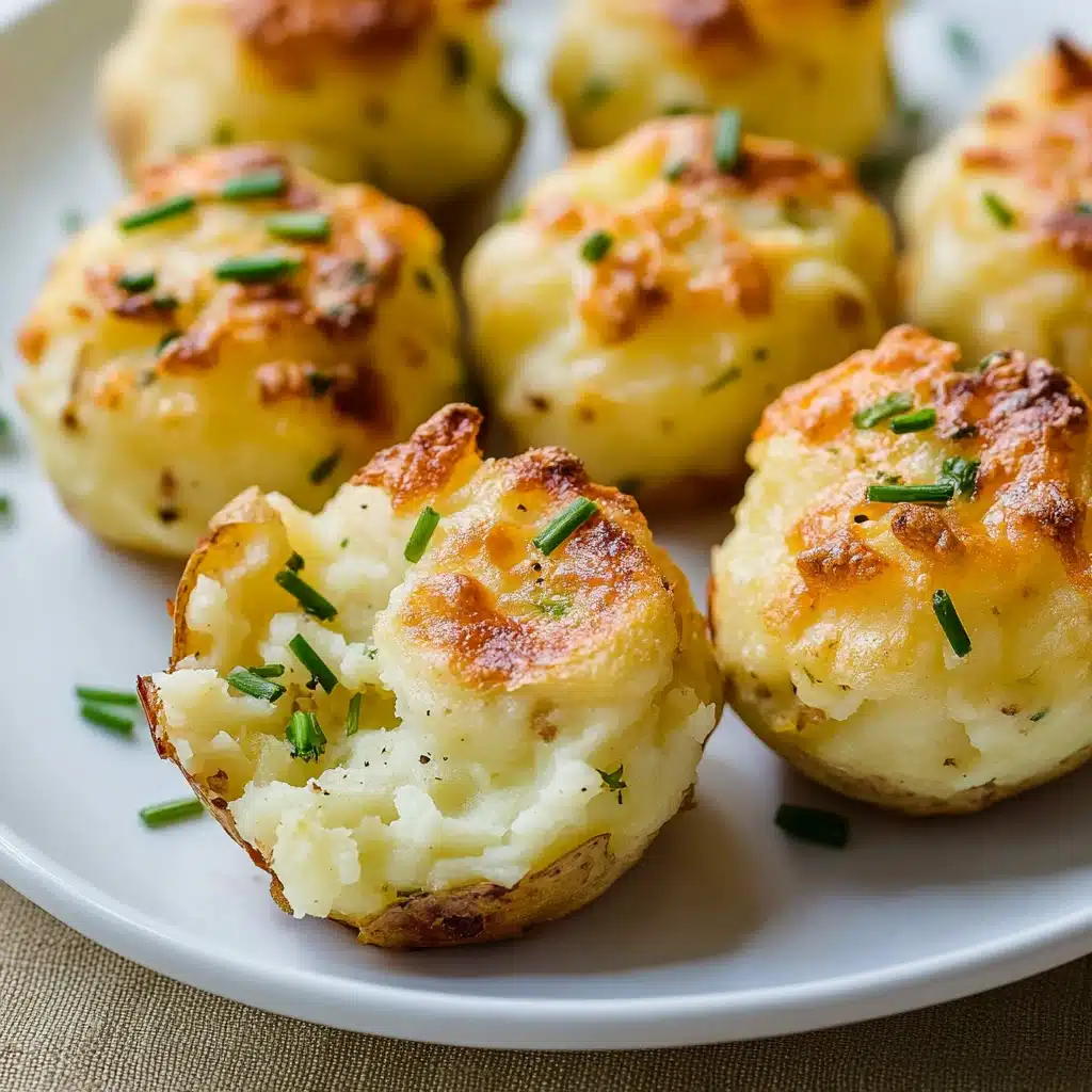 Cheesy Mashed Potato Puffs