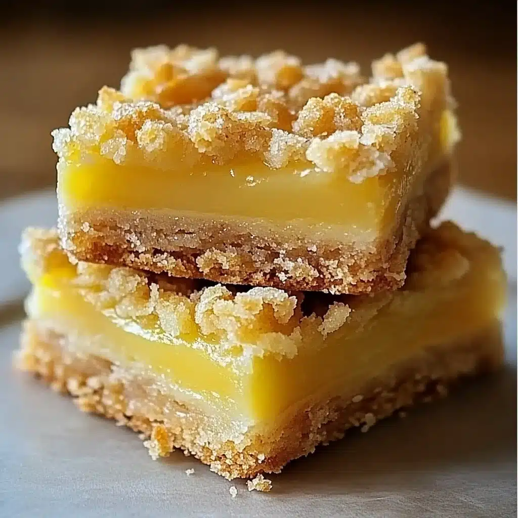 Lemon Crumb Bars