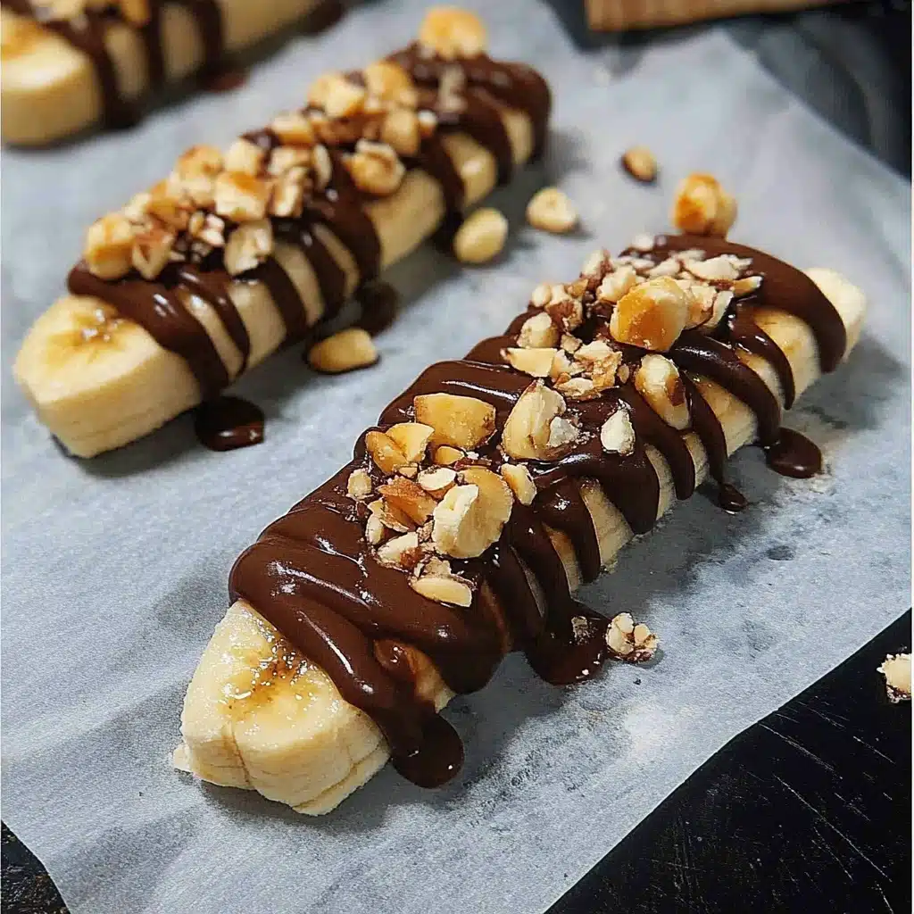 Frozen Banana Snickers