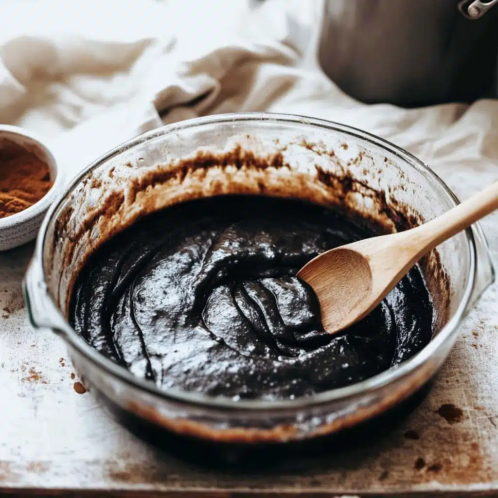 Black Velvet Halloween Cake