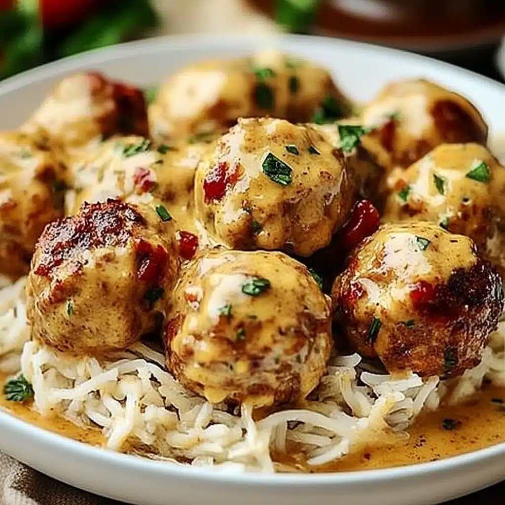 Marry Me Chicken Meatballs