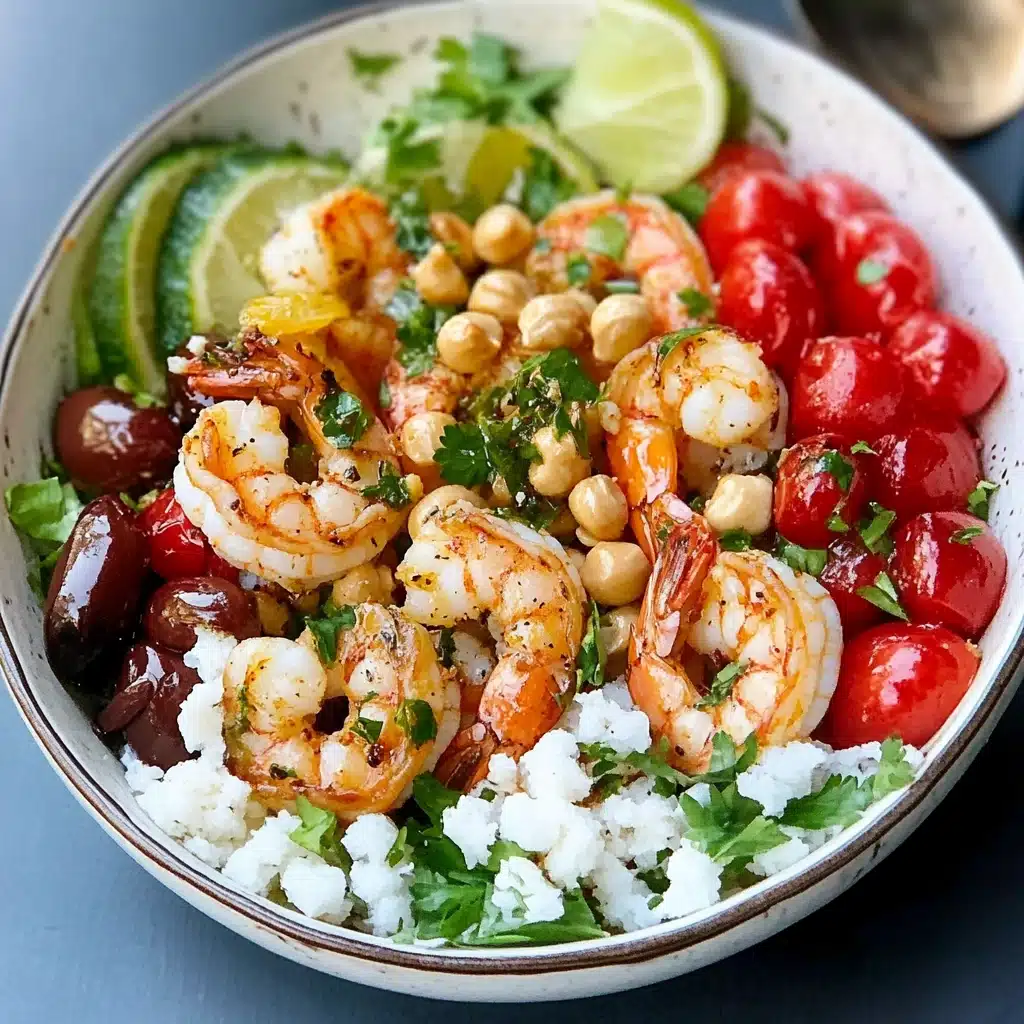 Mediterranean Shrimp Bowls
