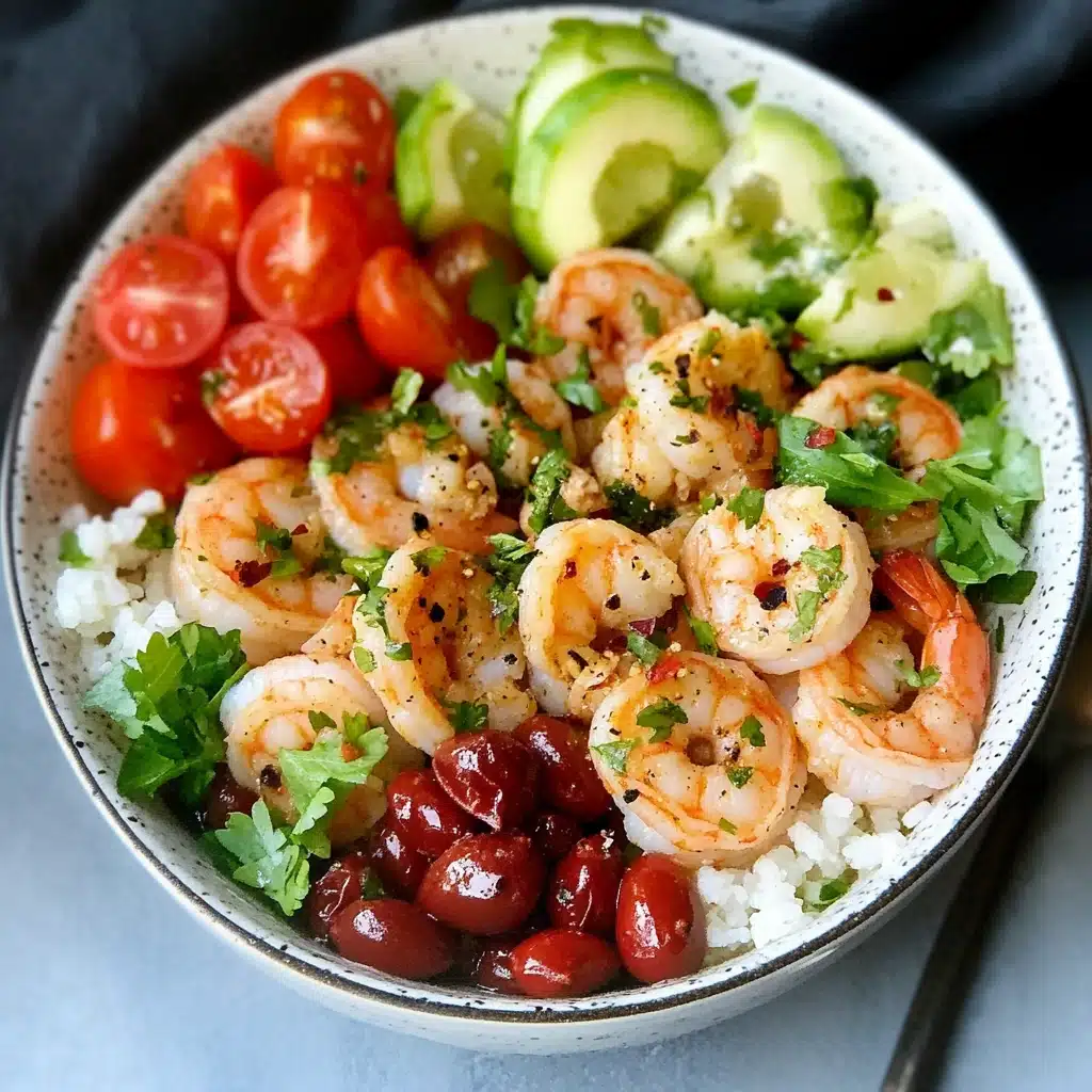 Mediterranean Shrimp Bowls