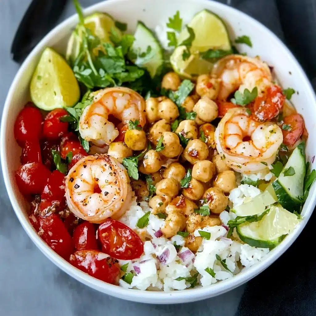 Mediterranean Shrimp Bowls