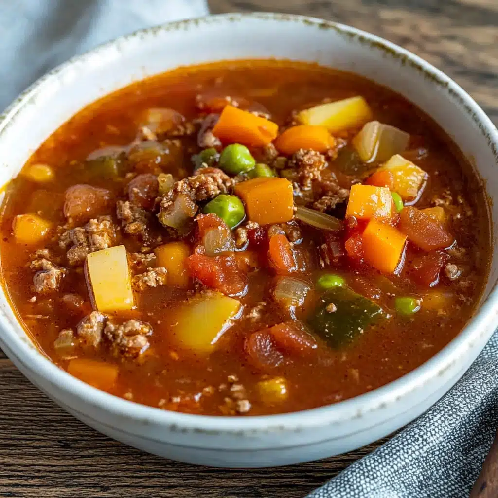 Old Fashioned Vegetable Beef Soup