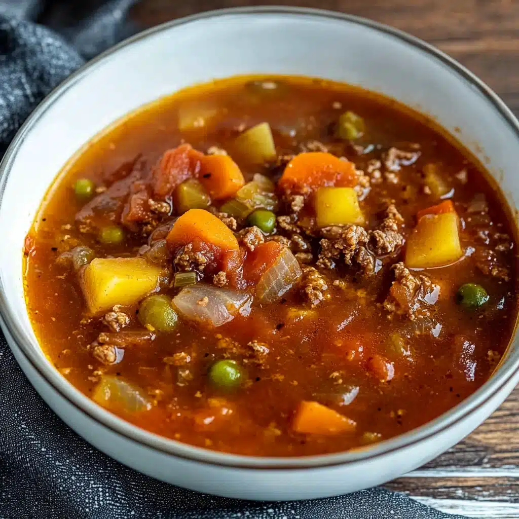 Old Fashioned Vegetable Beef Soup