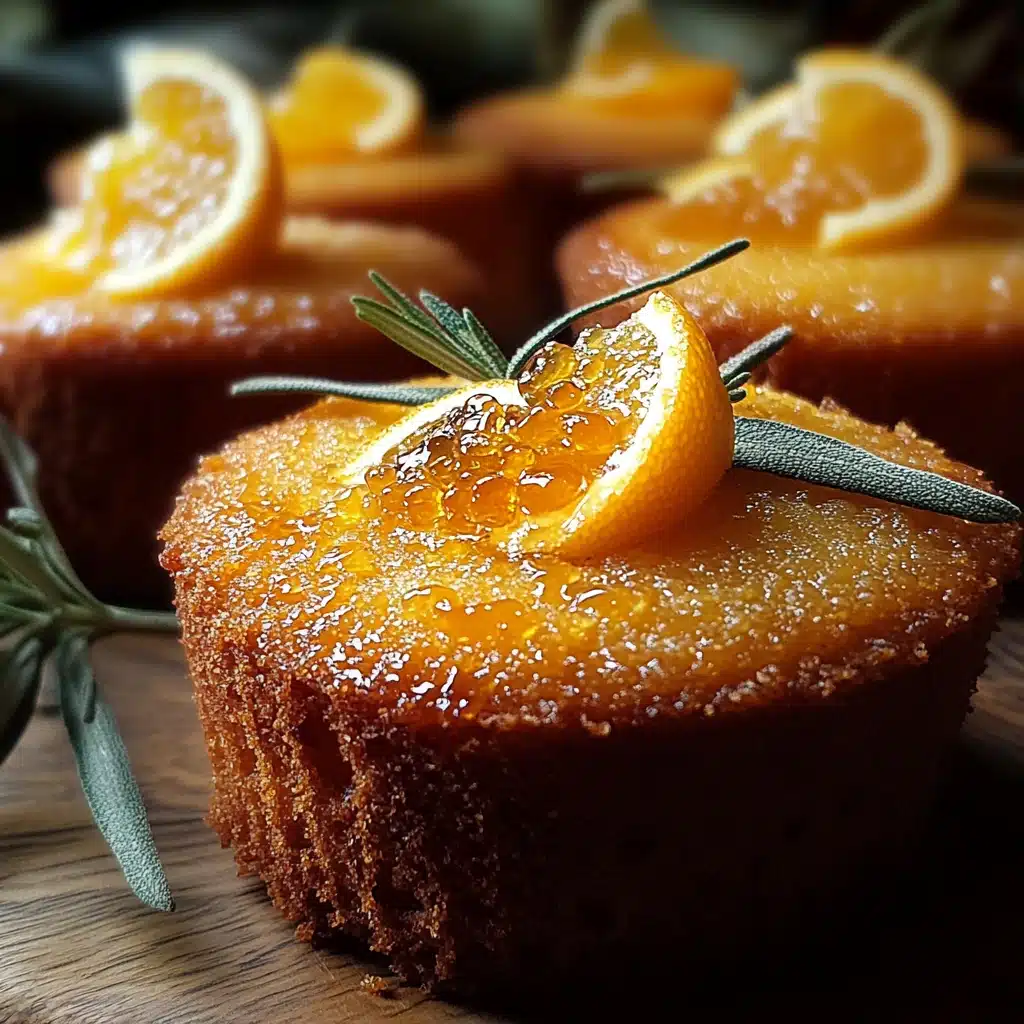 Orange Ginger Honey Cakes