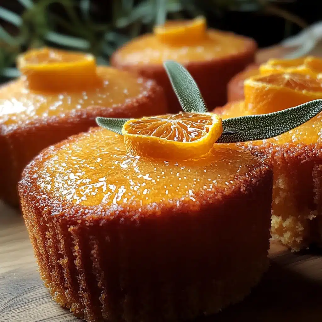 Orange Ginger Honey Cakes