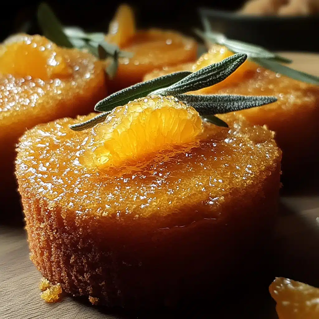 Orange Ginger Honey Cakes