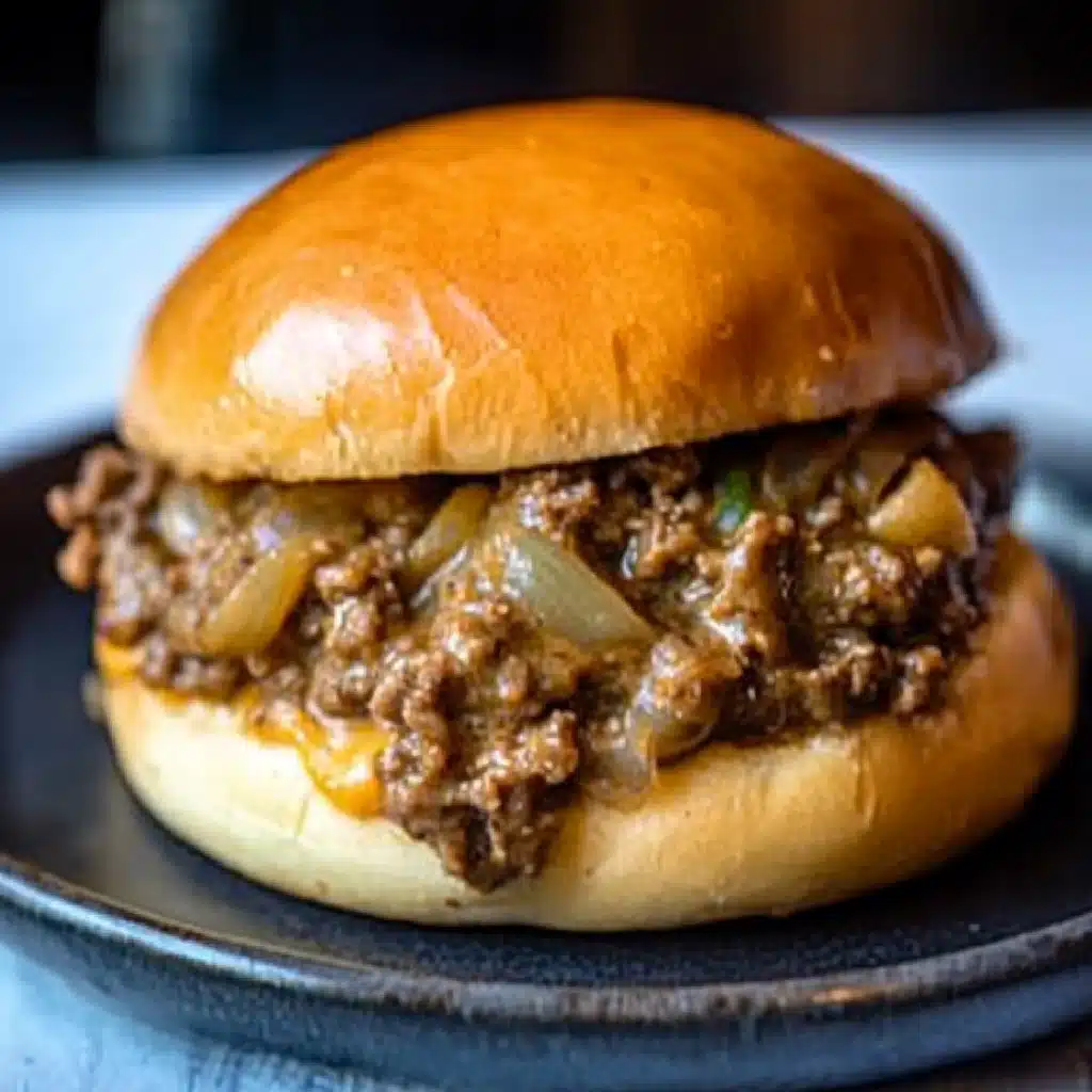 Philly Cheesesteak Sloppy Joes